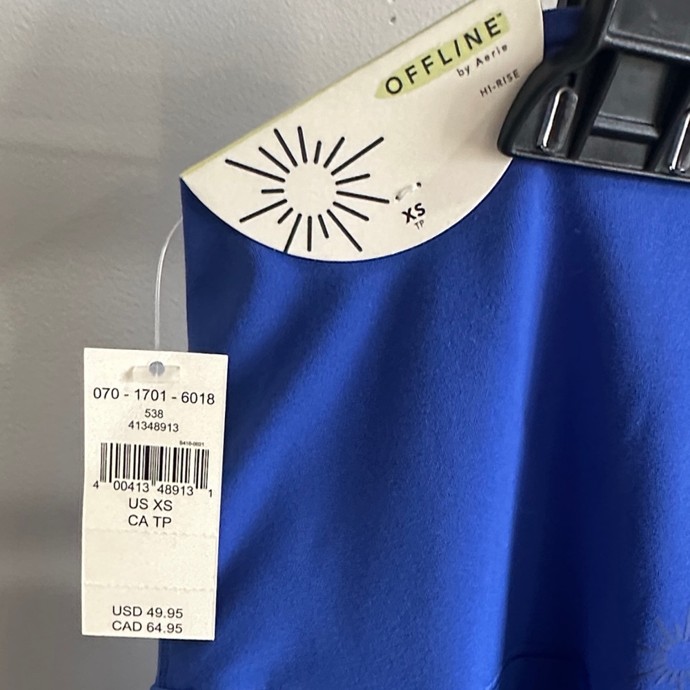 Aerie Cobalt Blue High-Rise Leggings